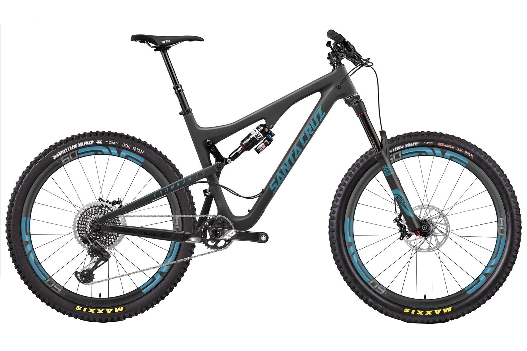 Santa Cruz Bronson CC 27.5 X01 ENVE Kit Matt Black Blue