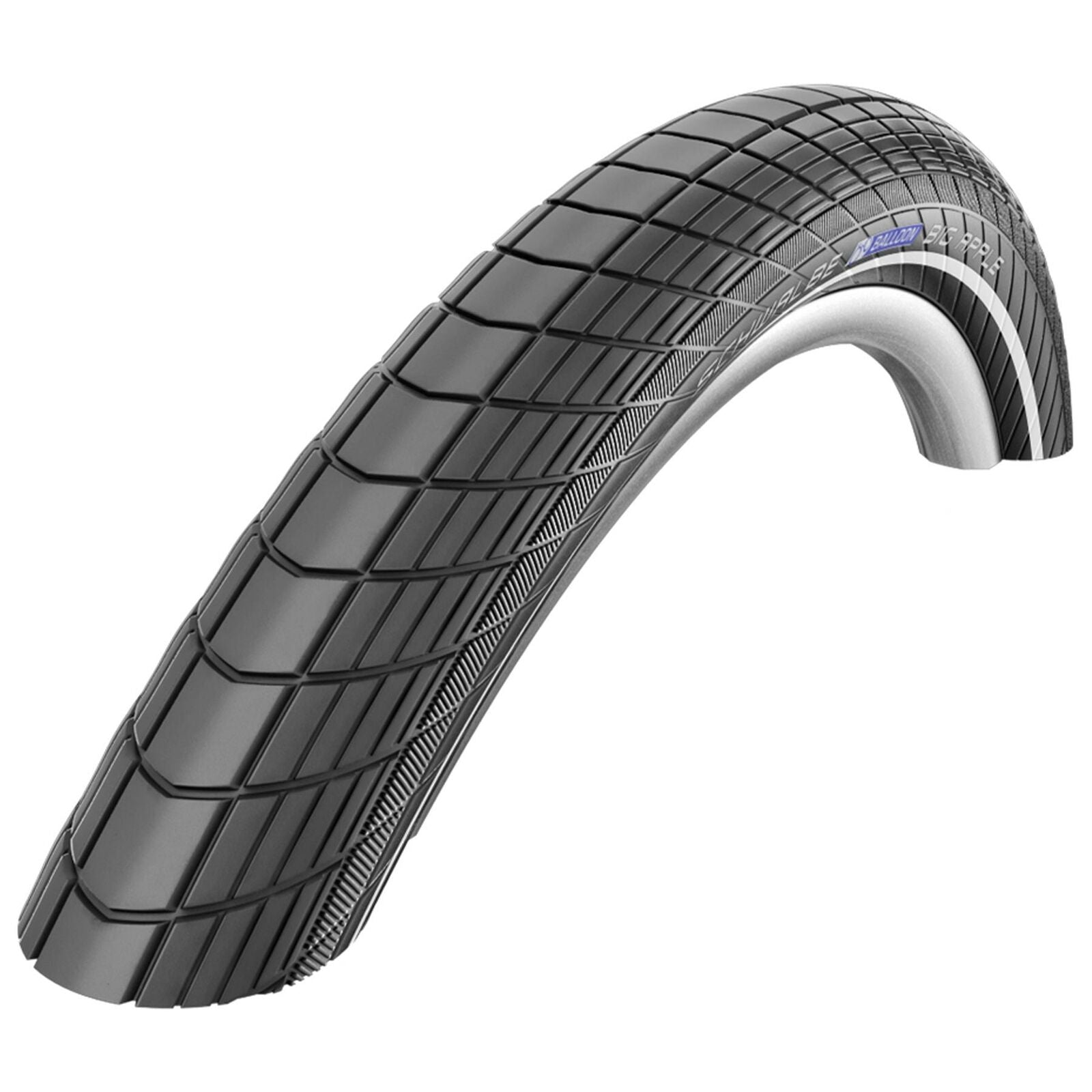 Schwalbe Big Apple Performance Line 29" Wire Cruiser Tire - Reflective Black - Reflective 2.35" 