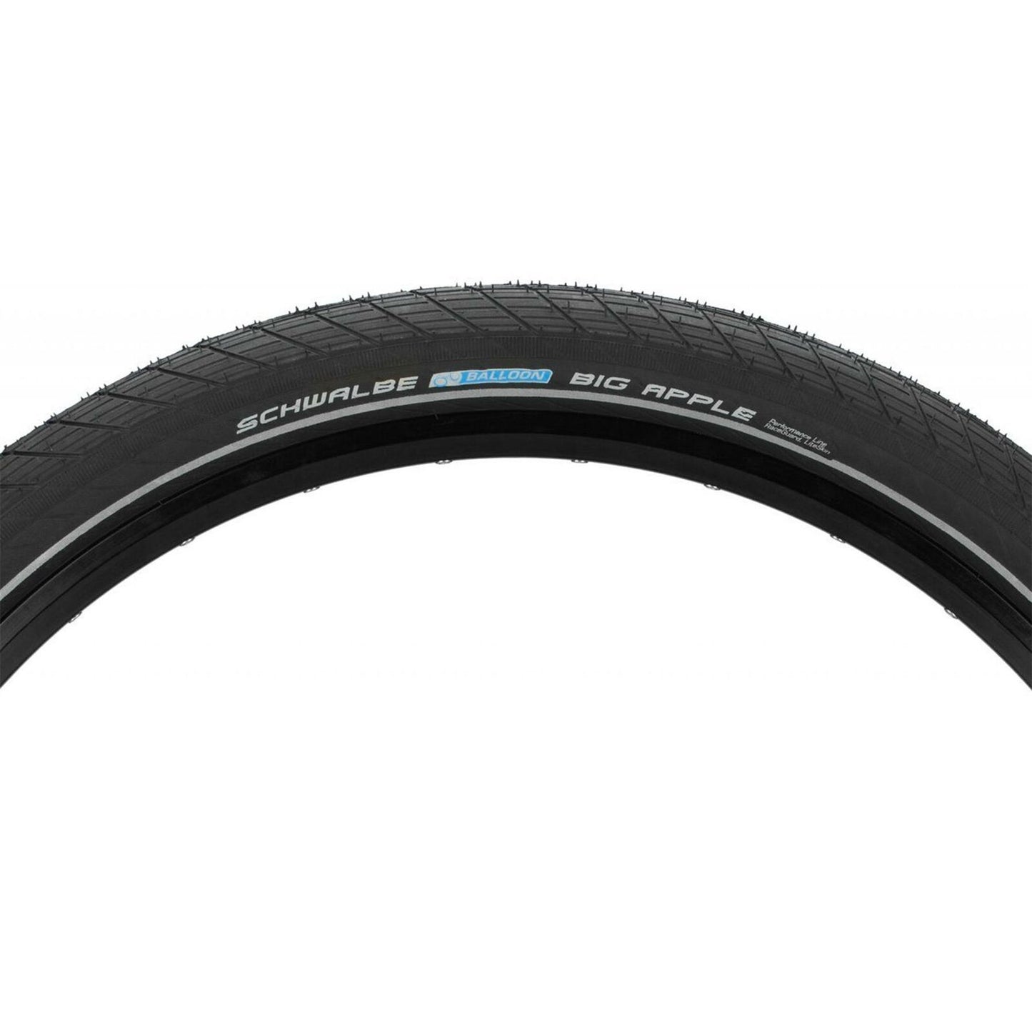 Schwalbe Big Apple Performance Line 29" Wire Cruiser Tire - Reflective