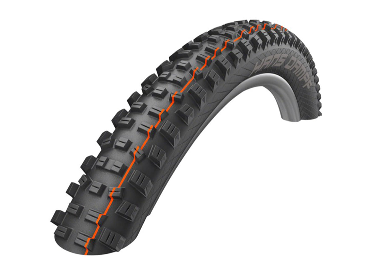 Schwalbe Hans Dampf EVO 27.5" Folding MTB Tire - SnakeSkin - Addix Black 2.35" Addix Soft