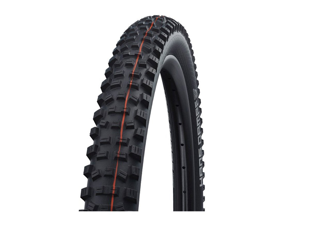 Schwalbe Hans Dampf EVO Super Trail 29" Folding MTB Tire - Addix Black 2.35" Addix Soft