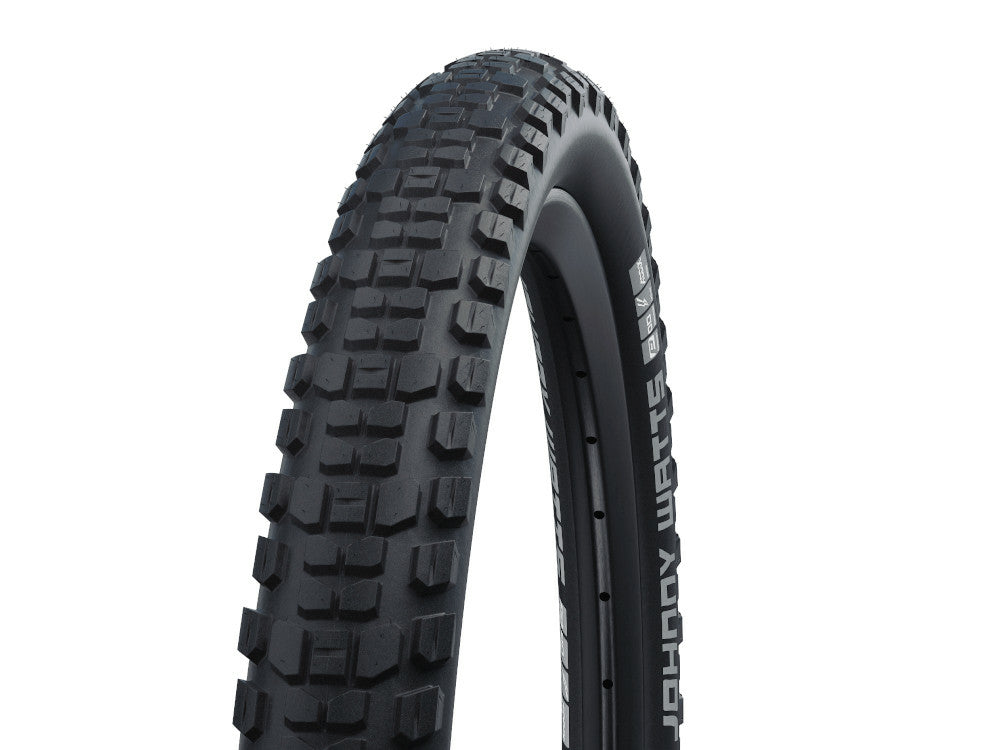 Schwalbe Johnny Watts Performance 29" Folding MTB Tire - DD RaceGuard Black 2.35" Addix-E - Snakeskin