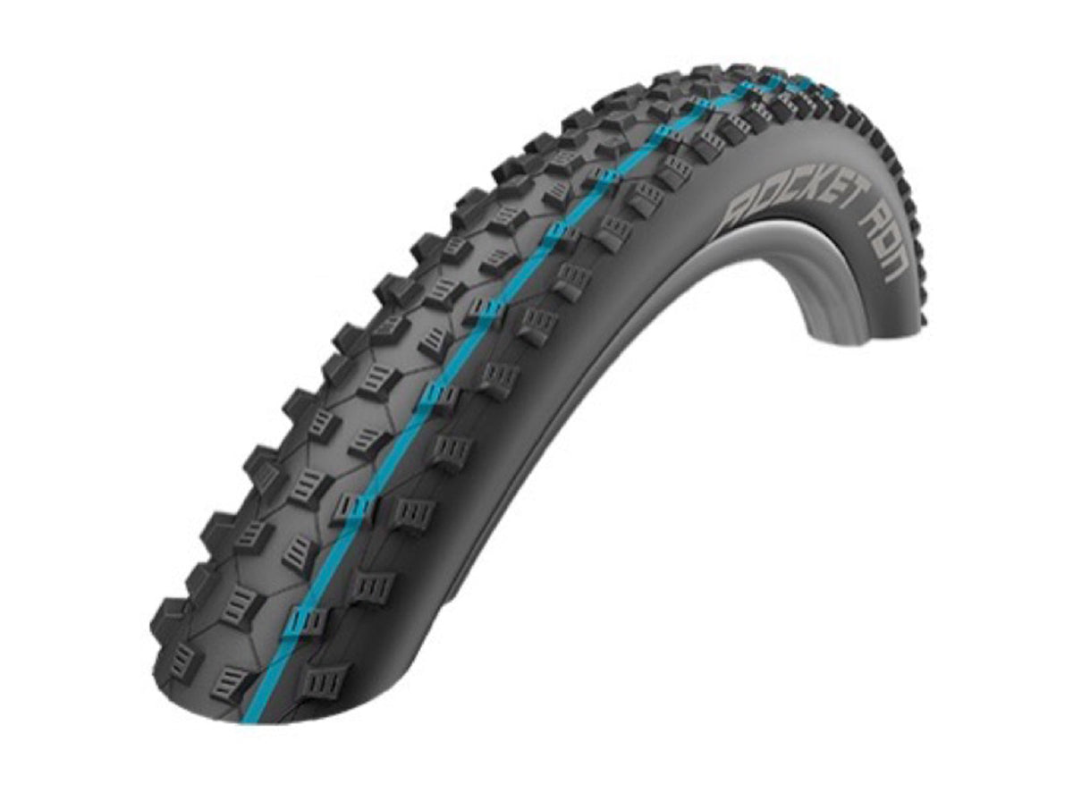 Schwalbe Rocket Ron Evolution 27.5" Folding MTB Tire - Snakeskin Black 2.6" Addix SpeedGrip