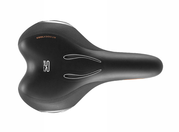- Selle IN Royal Saddle - Bike Black Look Cambria Moderate