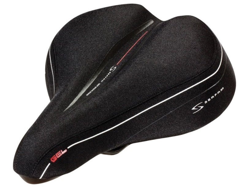 Serfas Reactive Gel Saddle - Womens - Black Black  