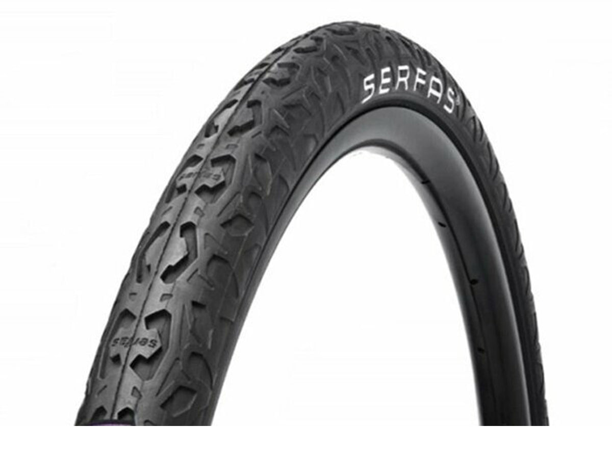 Serfas MEO Drifter 27.5" Wire City Tire - Black Black 2.0" 