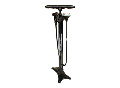 Serfas FP-200 Floor Pump Classic Black Presta / Schrader 