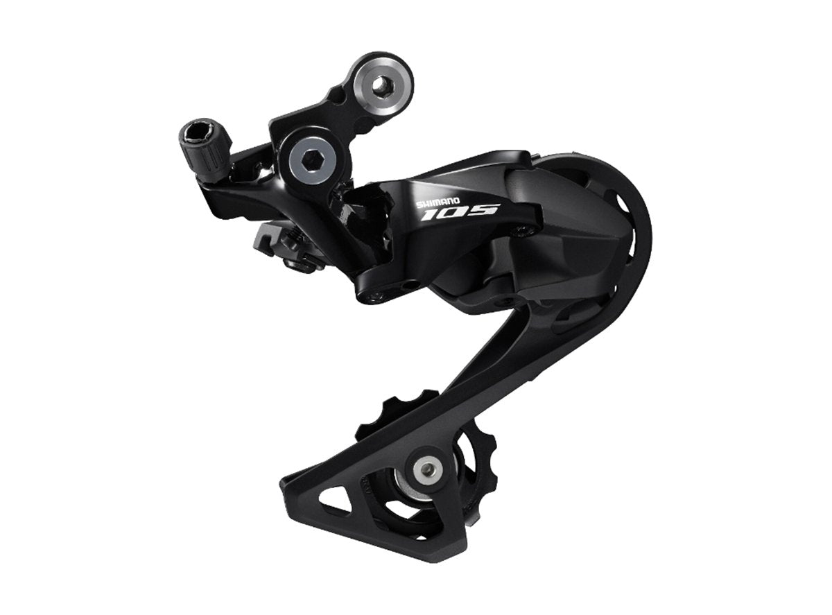 Shimano 105 R7000 11 Spd Rear Derailleur - Black Black Medium Cage 