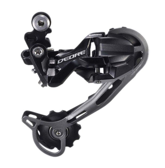 Shimano Deore M592 Shadow 9 Spd MTB Rear Derailleur Black Long Cage 