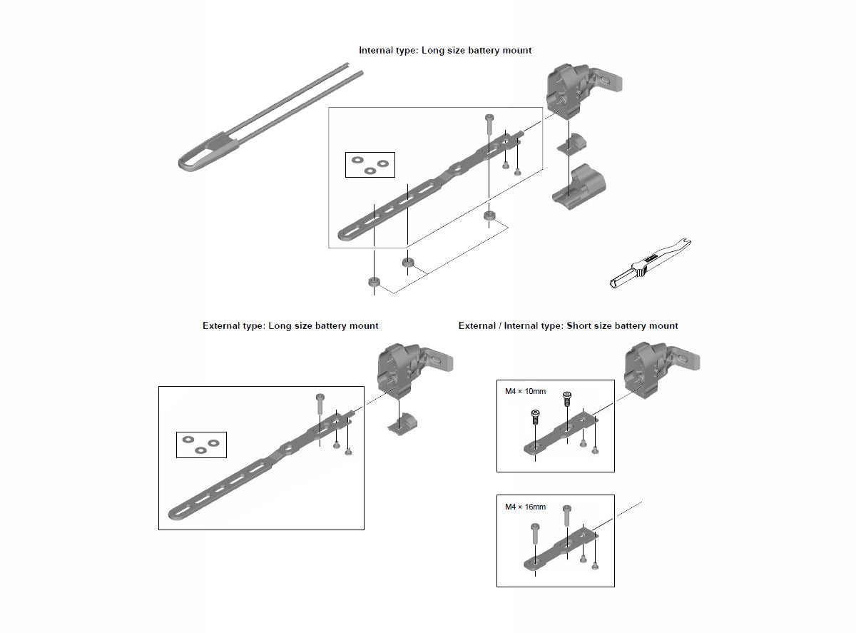 Shimano Di2 Short Battery Mount
