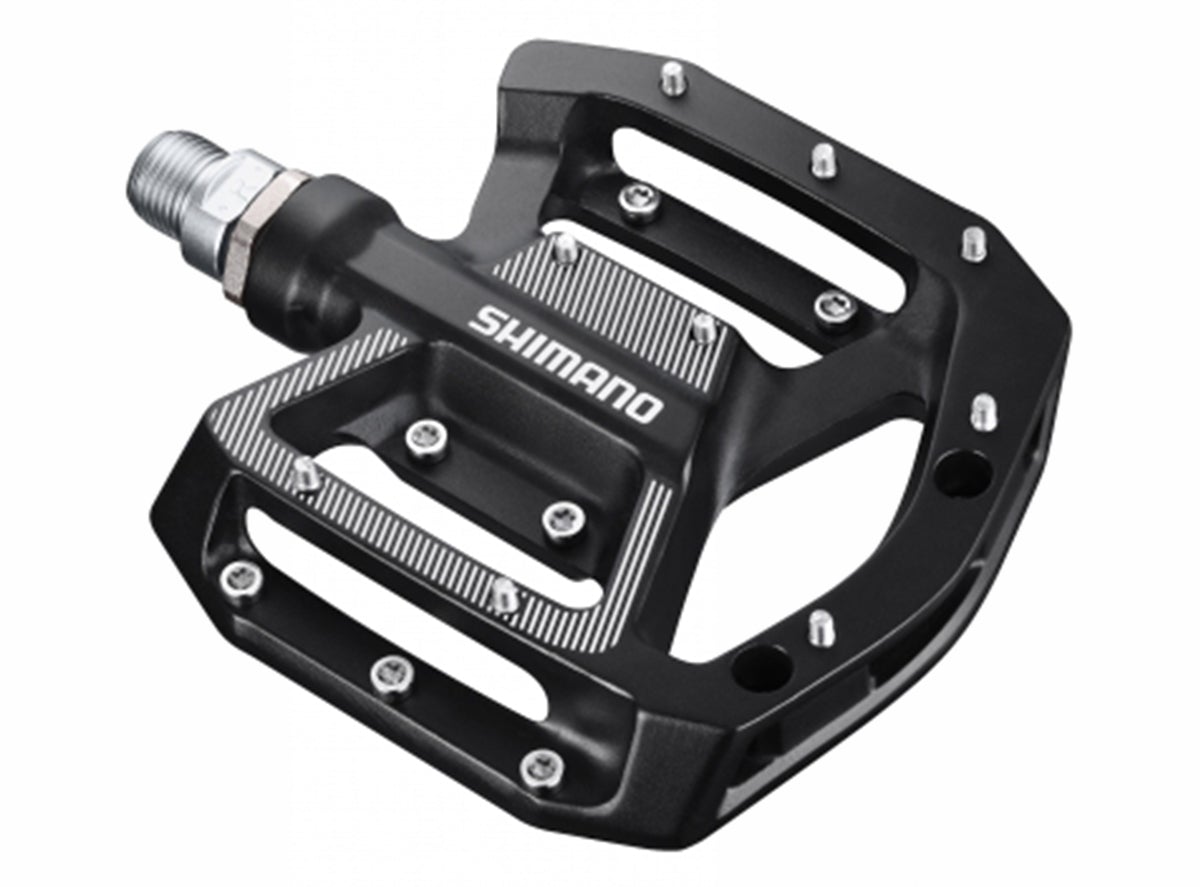 Shimano GR500 Flat Pedals - Black Black  