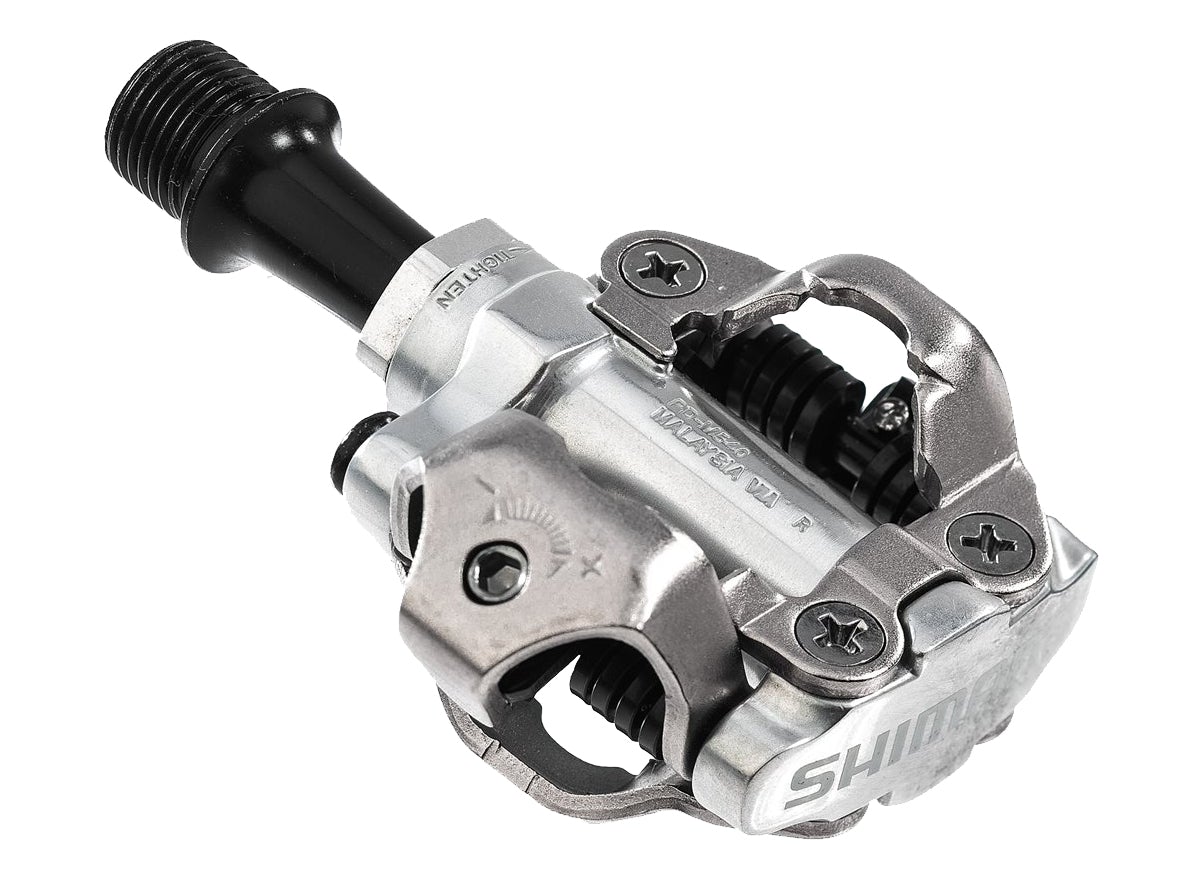 Shimano M540 Clipless SPD MTB Pedals Silver