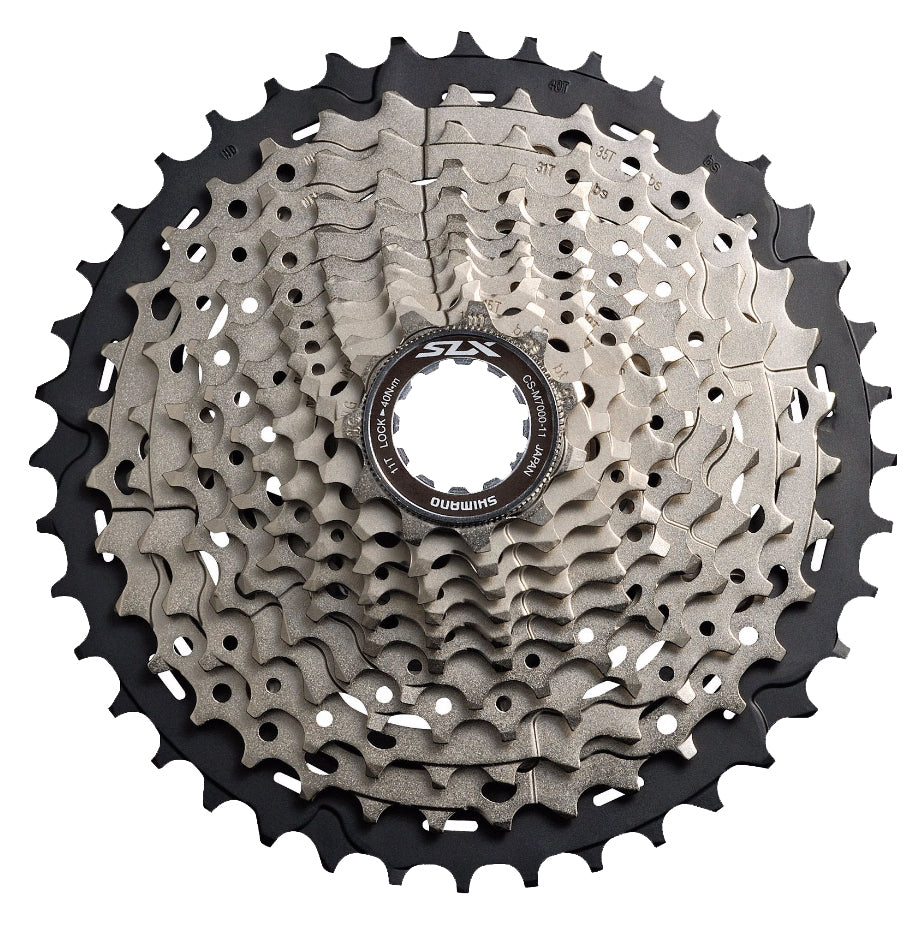 Shimano SLX M7000 11 Spd MTB Cassette Silver 11-40t 