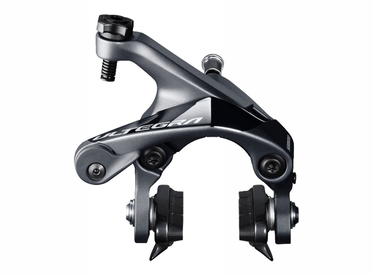 Shimano Ultegra R8000 Road Brake Caliper - Black Black Front 