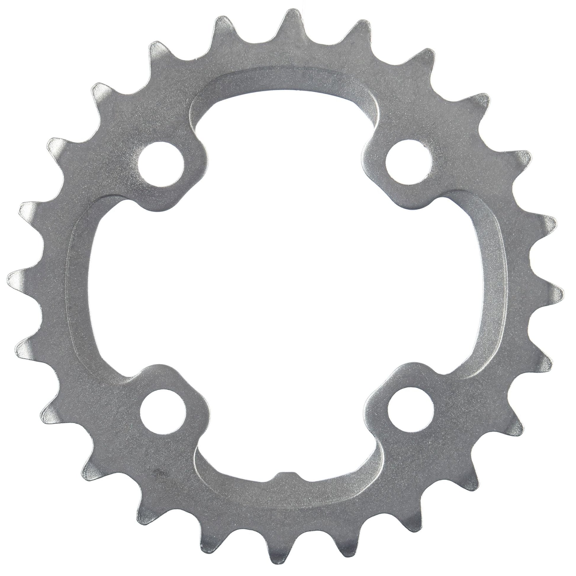 Shimano XT FCM785 10 Spd Double Chainring - Silver Silver 24t - AM Type - For 38.24t - 64mm 