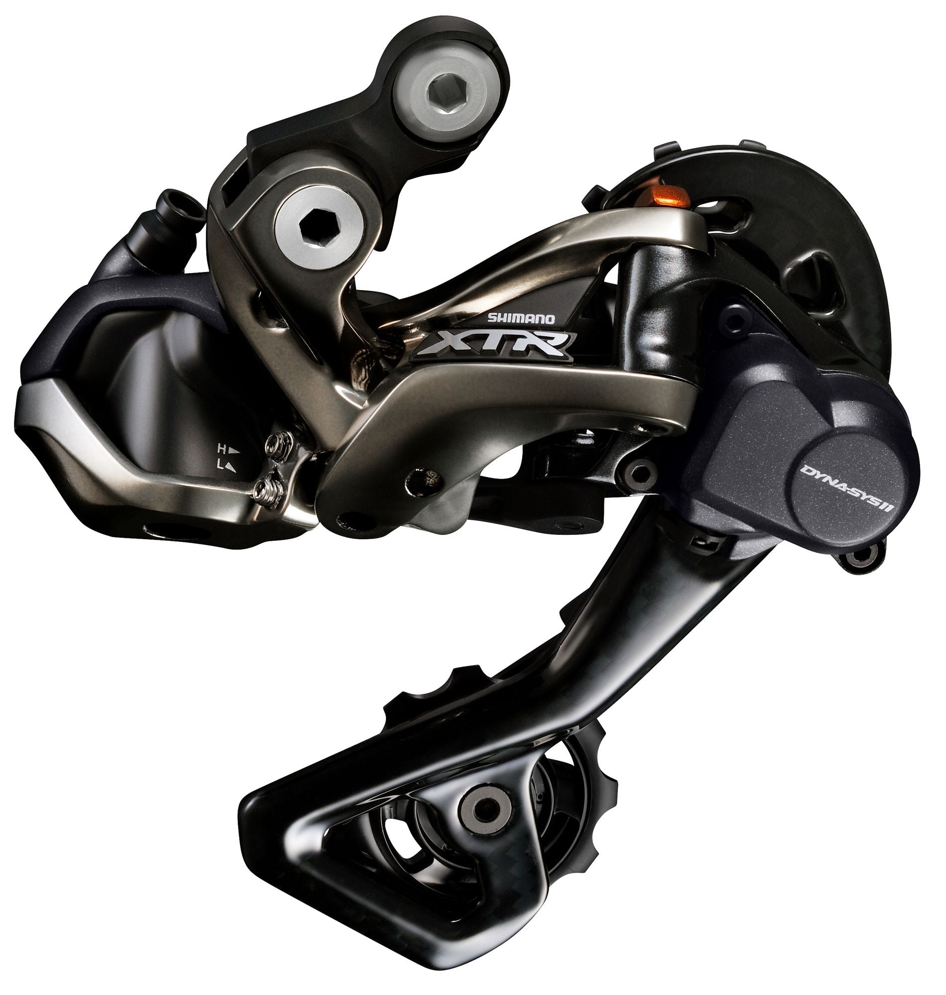 Shimano XTR Di2 M9050 11 Spd MTB Rear Derailleur Black Long Cage 