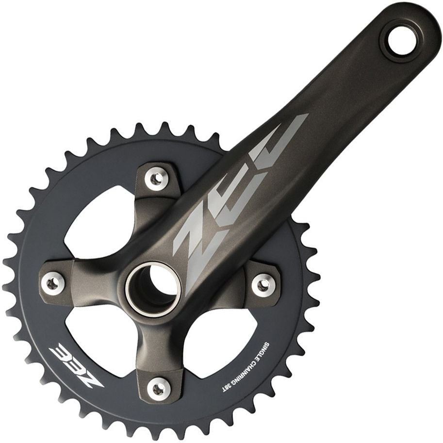 Shimano Zee M640 10 Spd Crankset - Black Black 165mm - 36t - 104mm 