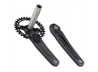 Shimano Deore M5100-1 Crankset - Black