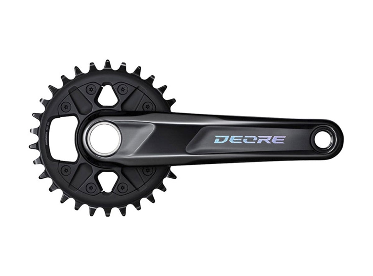 Shimano Deore M6130-1 12 Spd Crankset - Black Black 170mm - 30t 56.5mm Chainline