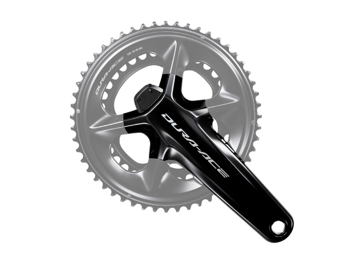 Shimano Dura-Ace R9200-P 12 Spd Road Power Meter Crankset Black 165mm No BB - No Chainring