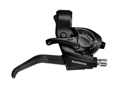 Shimano EF41 6 Spd Brake/Shift Lever Set Black V-Brake 