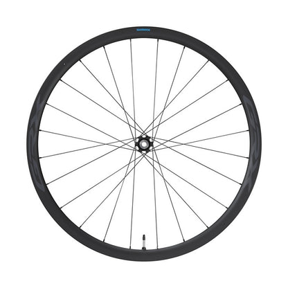 Shimano GRX RX870 700C Cyclocross Wheel - Front Black 12x100mm - Centerlock 