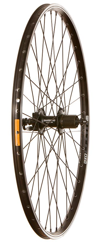 Shimano M475 on WTB DX18 Disc 700c Road Wheel - Rear