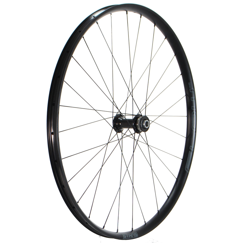 Shimano MT901B on Stan's Flow MK4 29" MTB Wheel - Front Black 15x110mm 