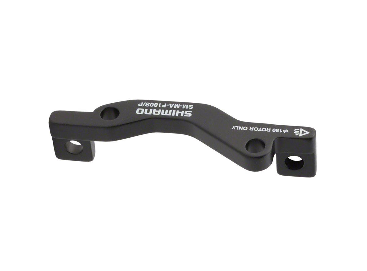 Shimano Mount Adaptor Front Post to IS V2 Black 180mm 