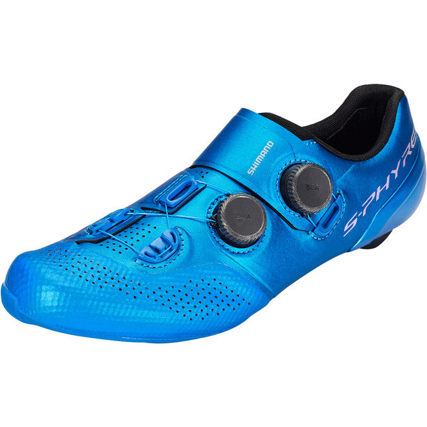 Shimano RC902 Sphyre Road Shoe - Blue - Cambria Bike