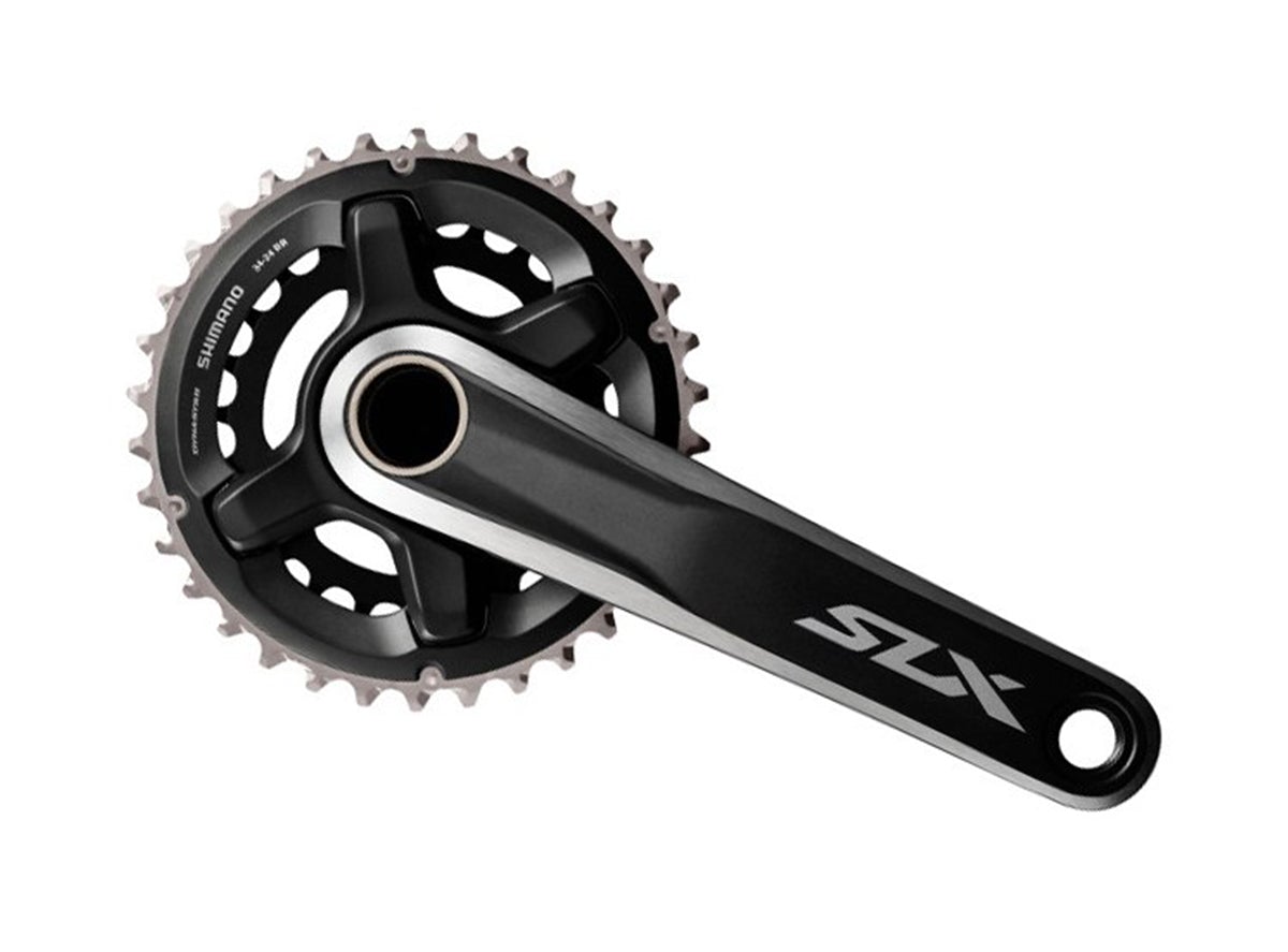 Shimano SLX M7000 2x11 Spd Boost Crankset - Black - OEM Black 175mm - 36-26t 