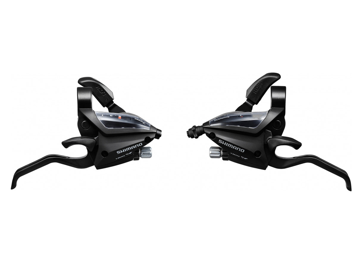 Shimano ST-EF500-4A EZ-Fire Plus Shift/Brake Lever Set Black 2x8 