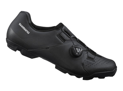 Shimano XC300E MTB Shoe - Wide - Black - 2021 Black EU 40 