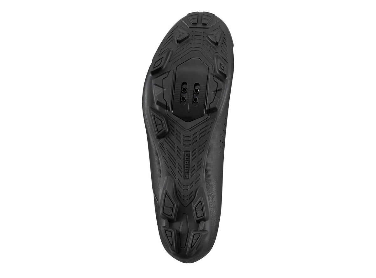 Shimano XC300E MTB Shoe - Wide - Black – Cambria Bike