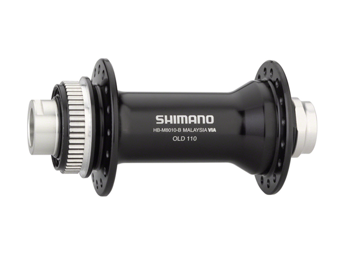 Shimano XT M-8010-B MTB Disc Hub - Boost - Front - Center Lock - Black Black 15x110mm 32h