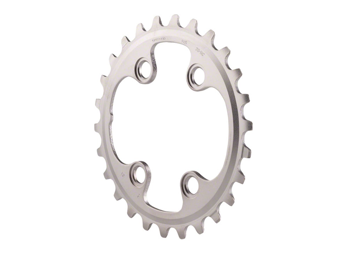 Shimano XT M8000 Chainring - 64mm BCD - Silver Silver 26t Inner