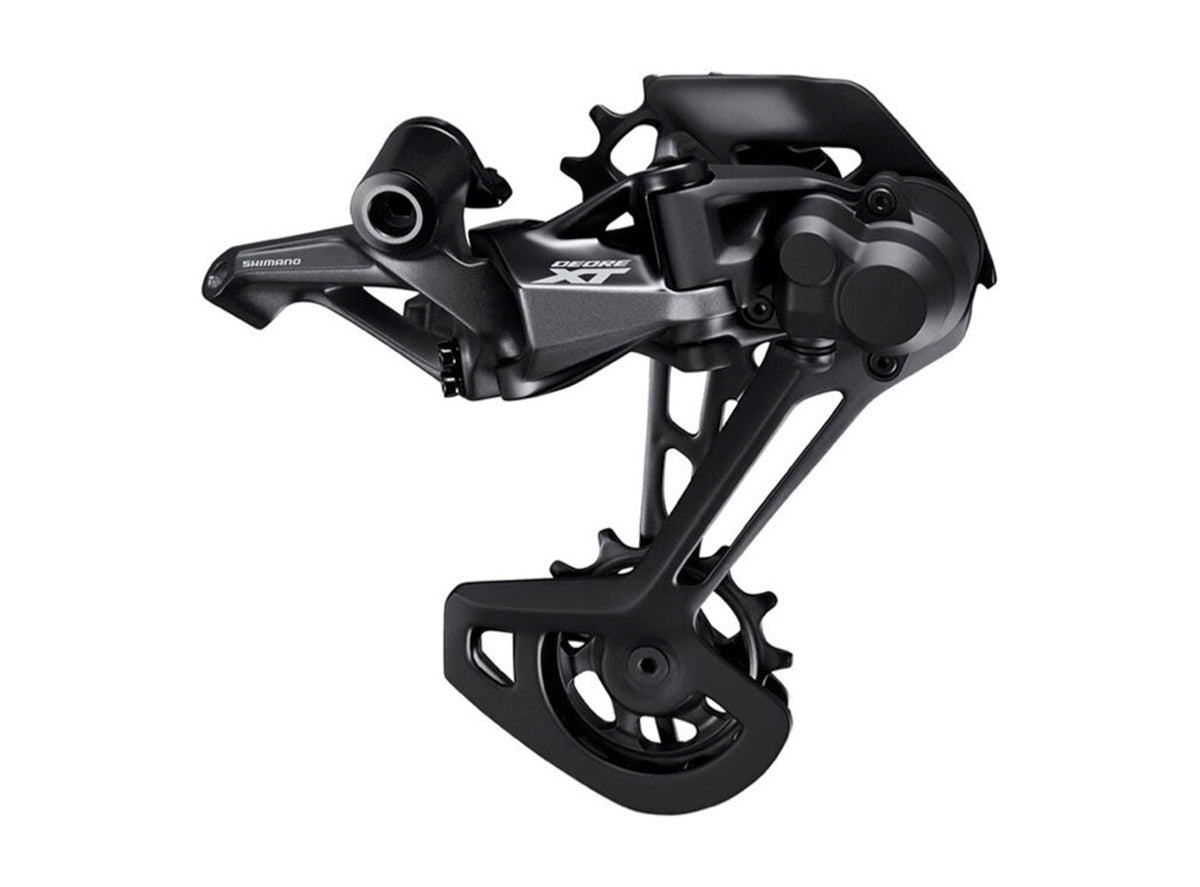 Shimano XT M8100 12 Spd MTB Rear Derailleur Black - Gray GS - Medium Cage 