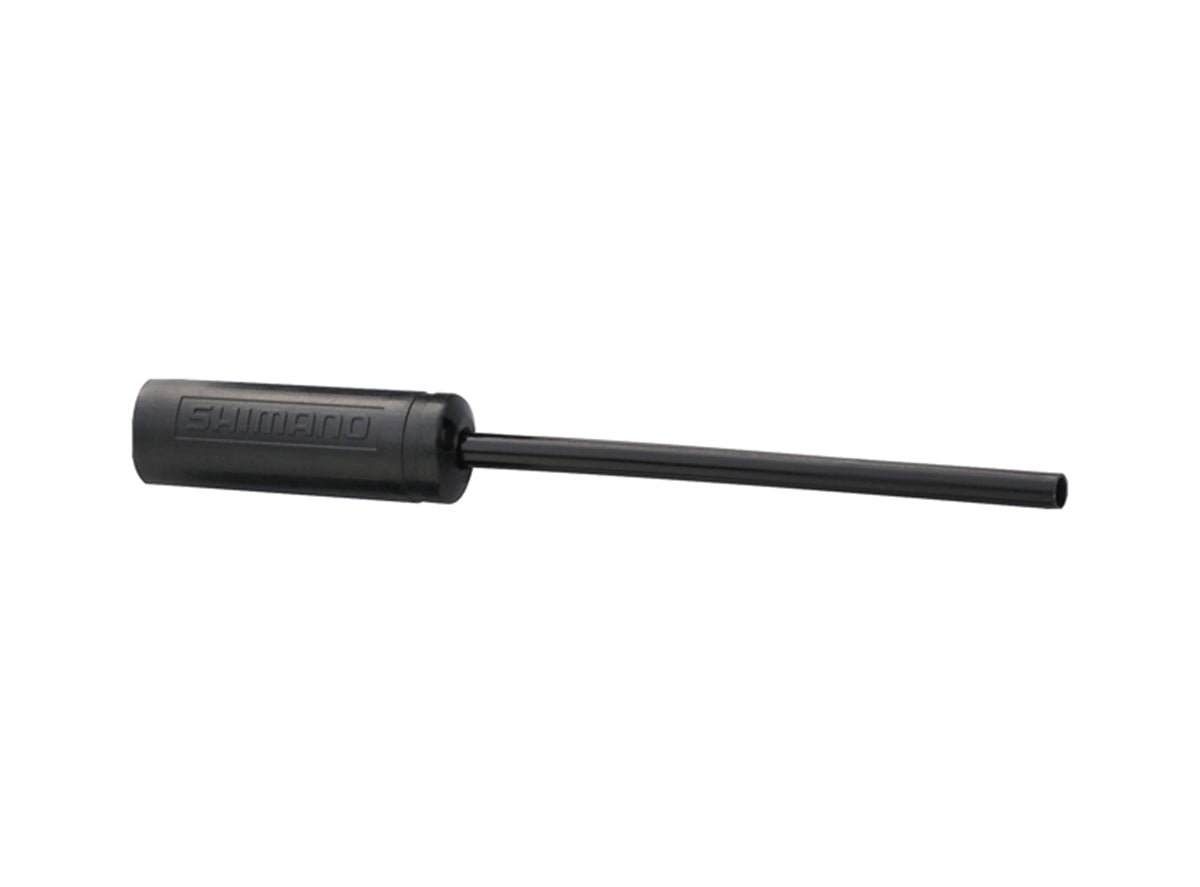 Shimano 6mm Cable Ferrule with Long Tongue - Black - Cambria Bike