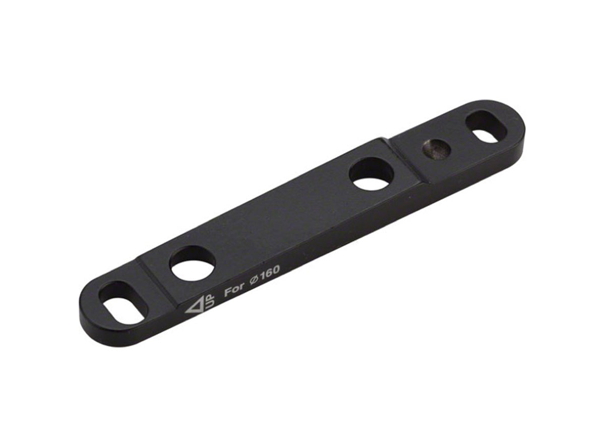 Shimano Flat-Mount Caliper Adaptor Black 160mm Flat Caliper - Flat Frame Rear