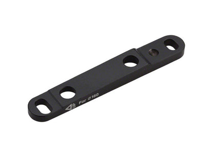 Shimano Flat-Mount Caliper Adaptor Black 160mm Flat Caliper - Flat Frame Rear