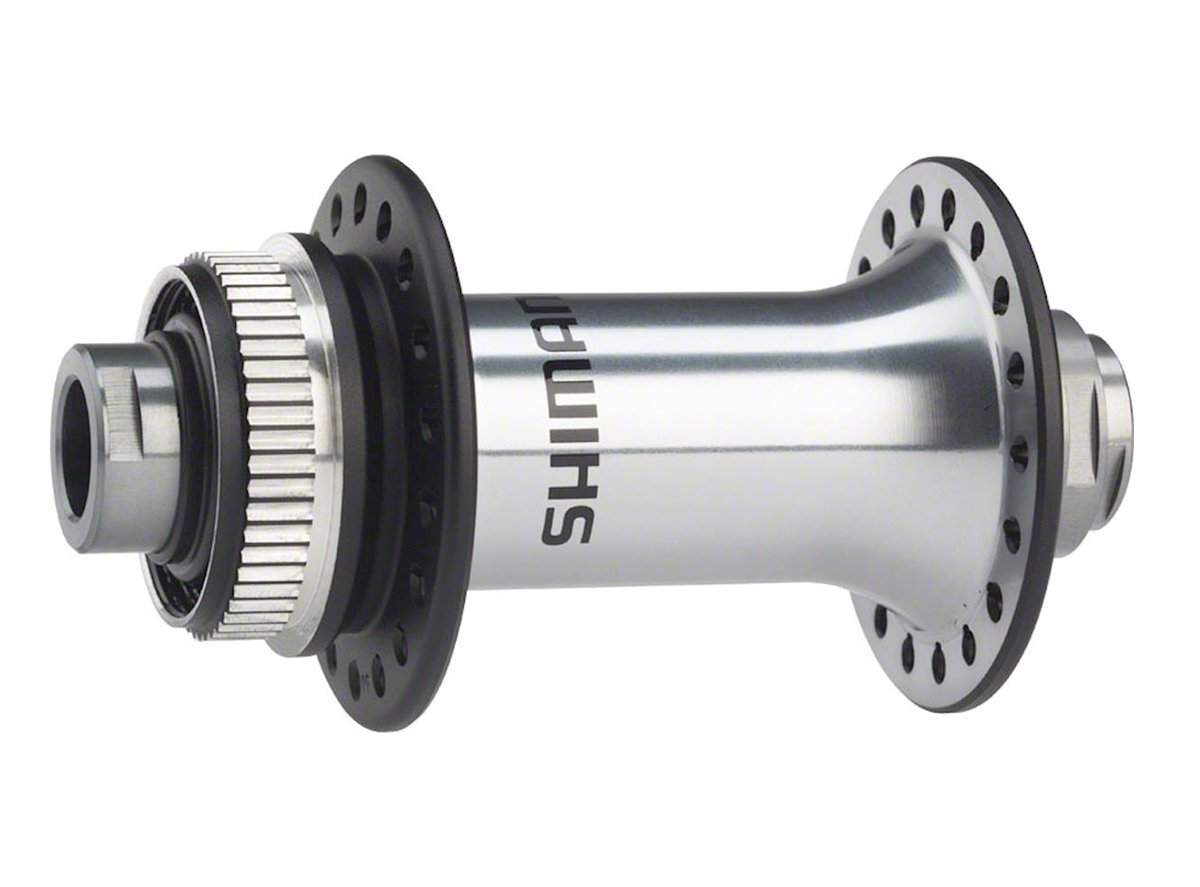 Shimano GRX RS770 Front Disc Hub - Center Lock - Black-Silver Black - Silver 12x100mm - 28h 
