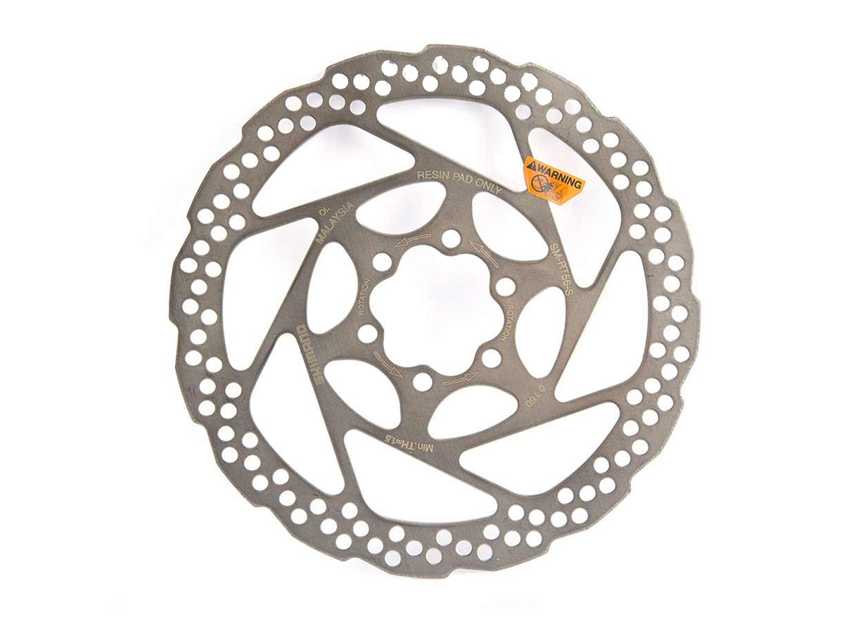 Shimano RT56 Disc Brake Rotor Silver 160mm 