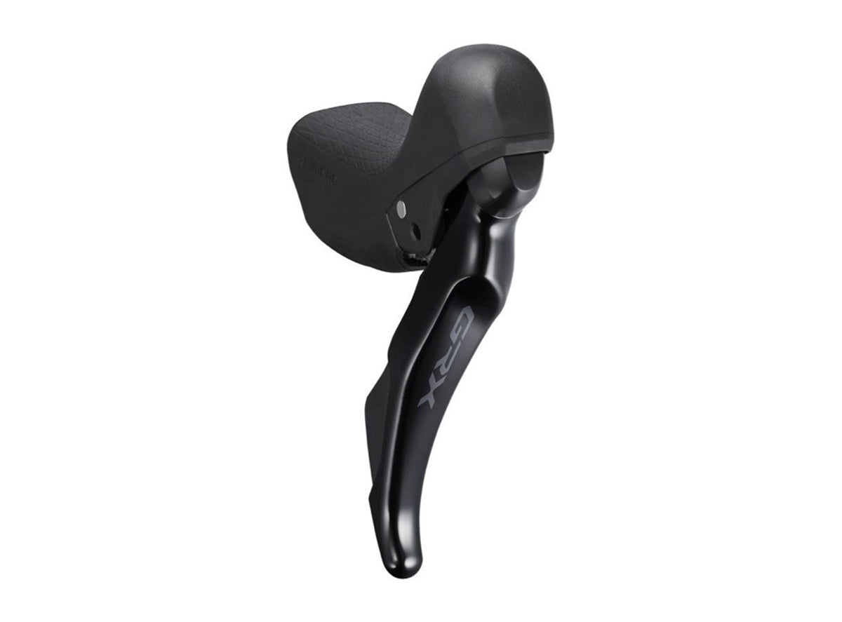 Shimano RX400 GRX 10 Spd Double STI Shifter Black Left Hand - Front 