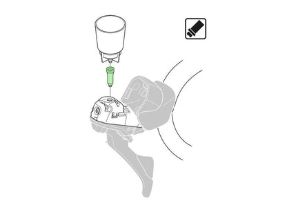 Shimano ST-R9120 Bleed Funnel Adapter & O-Ring