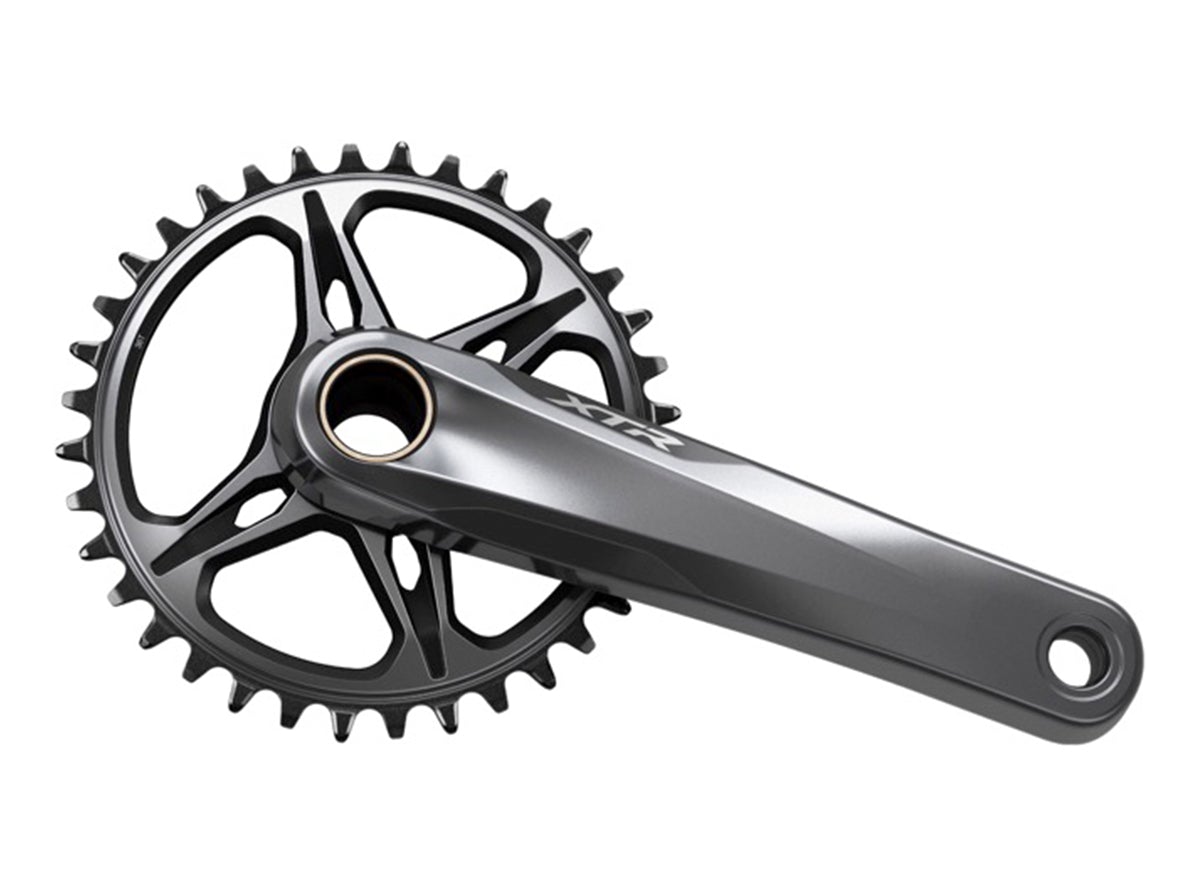 Shimano XTR M9120 12 Spd 1X Crankarms - Gray Gray 165mm No Bottom Bracket