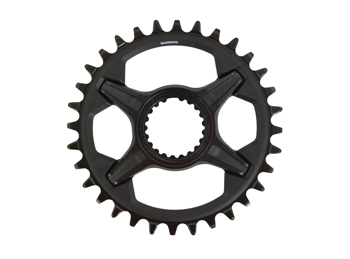 Shimano XT CRM85 MTB Chainring - Black Black 28t 