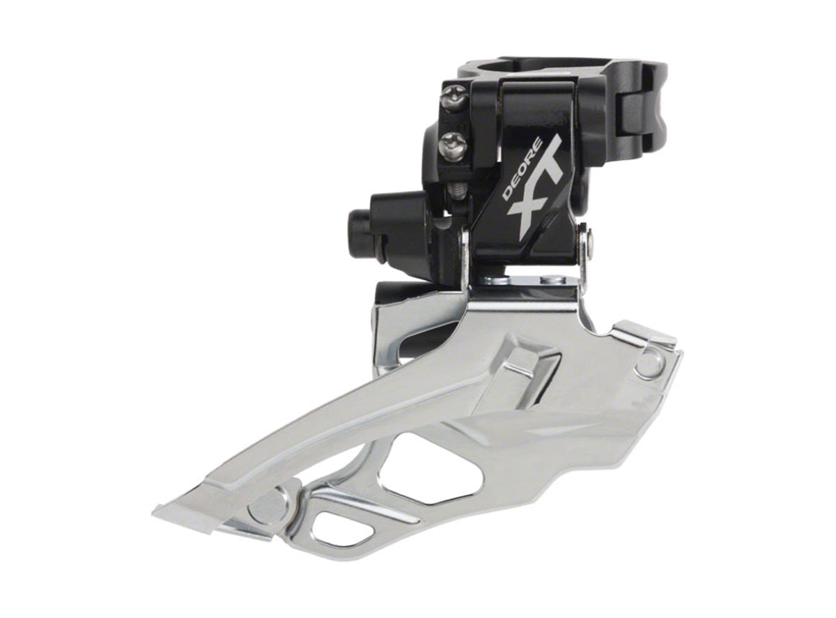 Shimano XT M786 2x10 Front Derailleur Silver 34.9mm Conventional