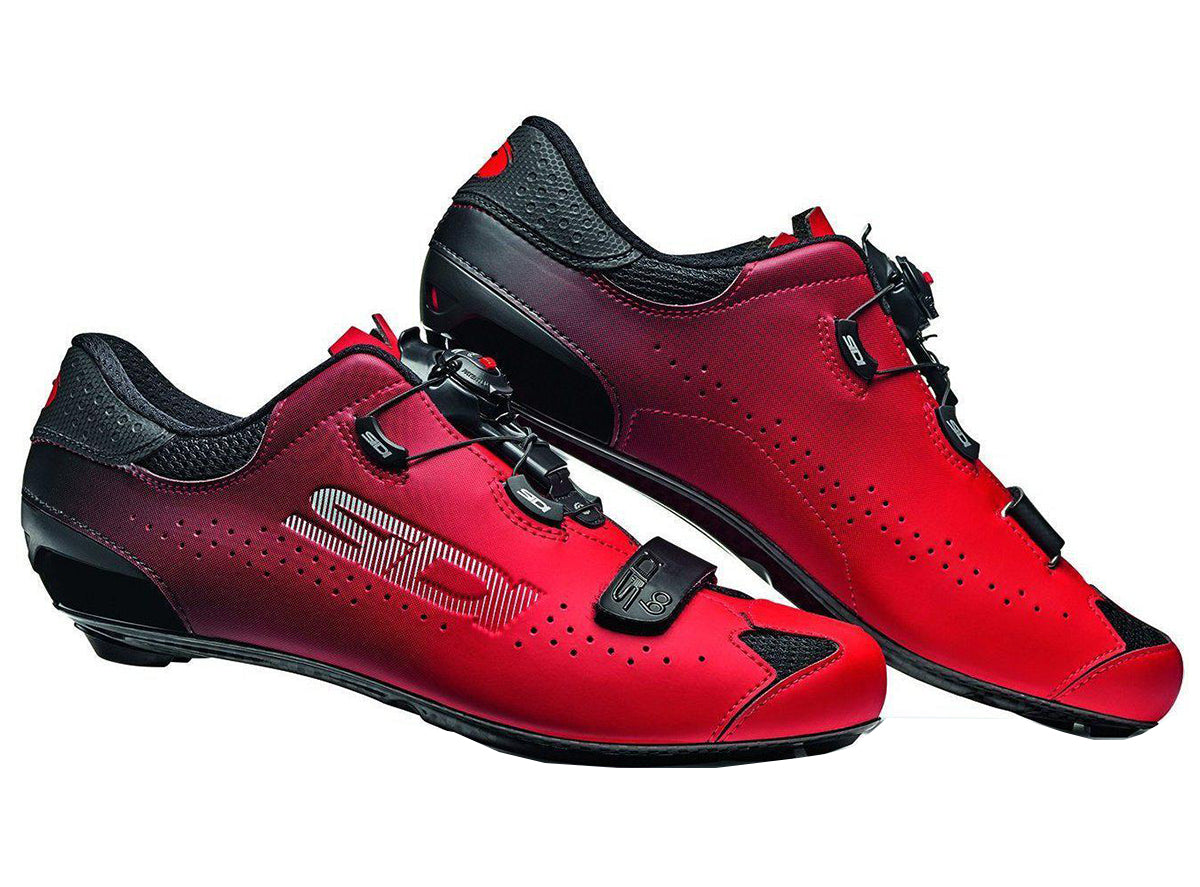 Sidi Sixty High Performance Road Shoe - Black-Red