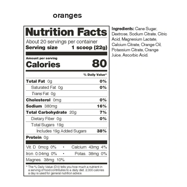 Skratch Labs Sport Hydration Mix - Oranges