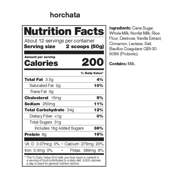 Skratch Labs Sport Recovery Drink Mix - Horchata